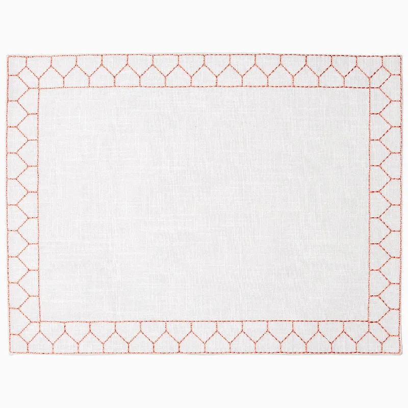 Bolster Pillows for Sofa DecorationStitched Coral Placemat
