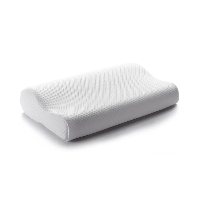 Plush Pillows for a Cozy BedCheer Collection Contour Memory Foam Pillow (Set of 2)