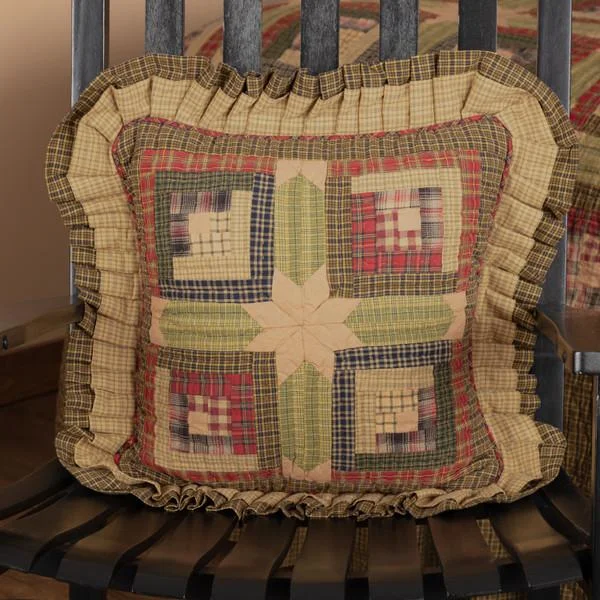 Firm Pillows for Side SleepersCabin Patch Quilted Pillow