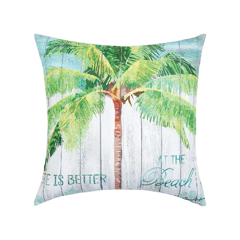 Round Pillows for Boho-Style InteriorsAt The Beach Pillow