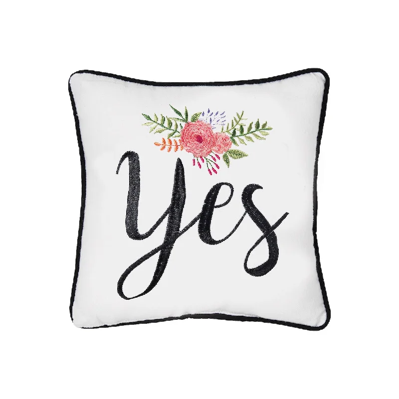 Down Alternative Pillows for Ethical ChoicesYes/No Mini Pillow