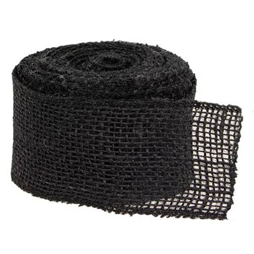 Bed skirts with a modern minimalist designBlack Burlap Ribbon 2.5"W x 10 Yards