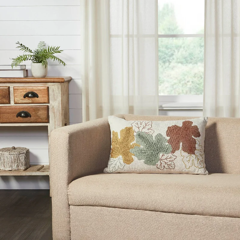 Soft and Fluffy Pillows for Bedroom ComfortBountifall Leaves Pillow