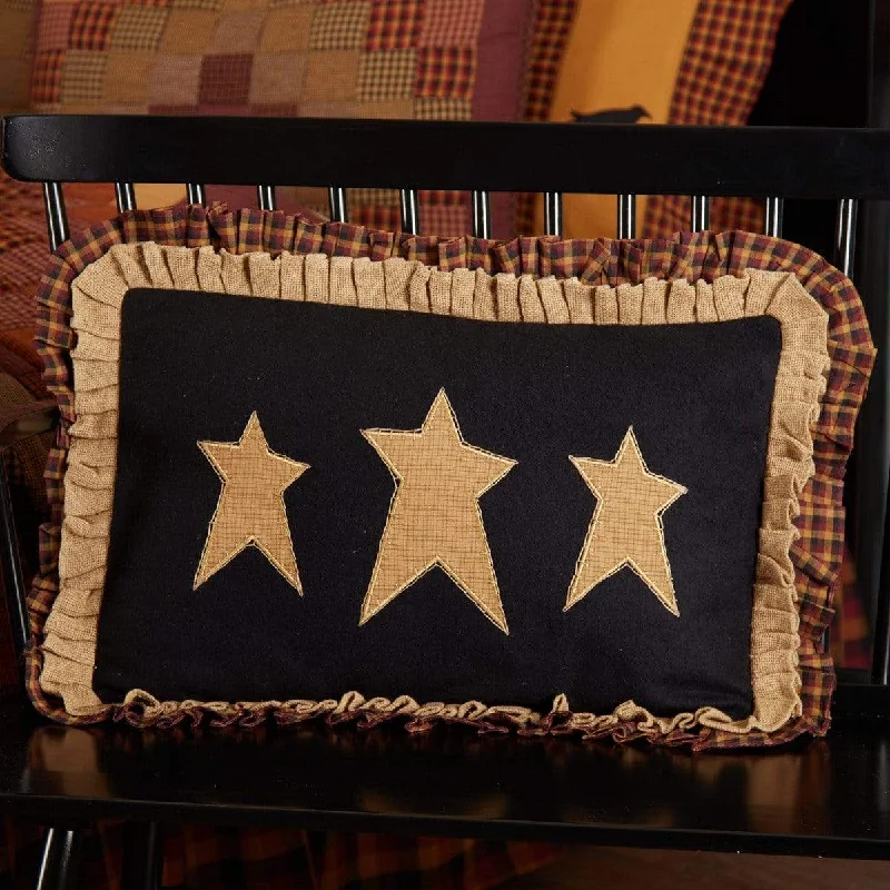 Velvet Pillows for a Touch of EleganceHeritage Farms Primitive Stars Pillow