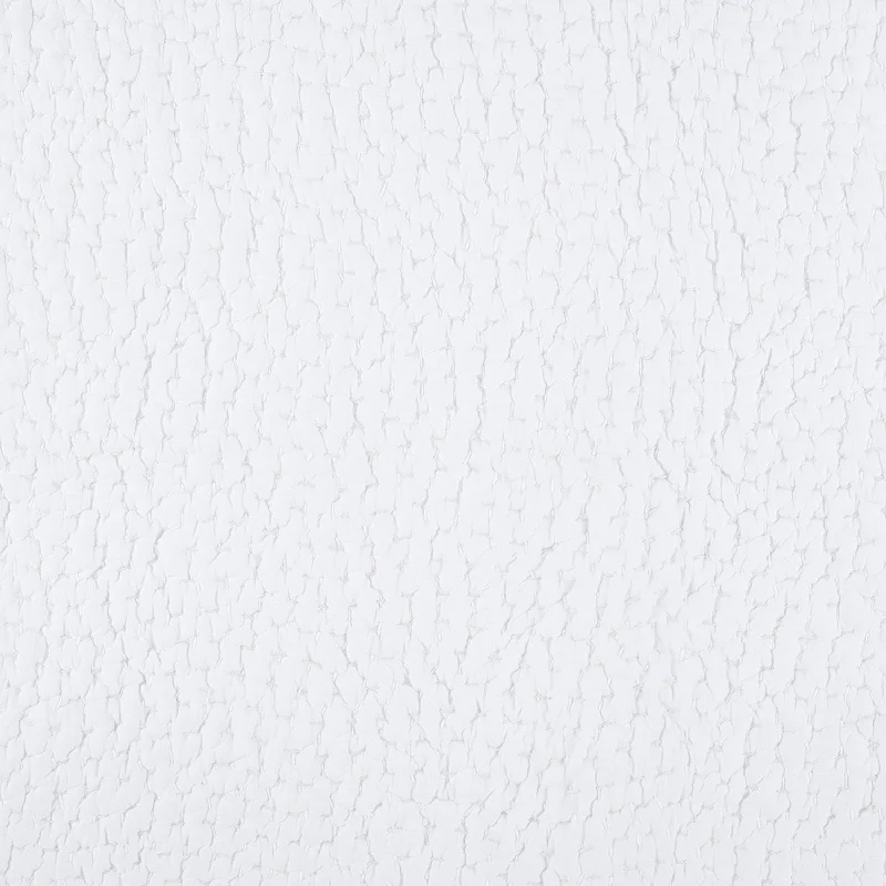 Plush Pillows for a Cozy BedOrganic Hand Stitched White Quilt Swatch