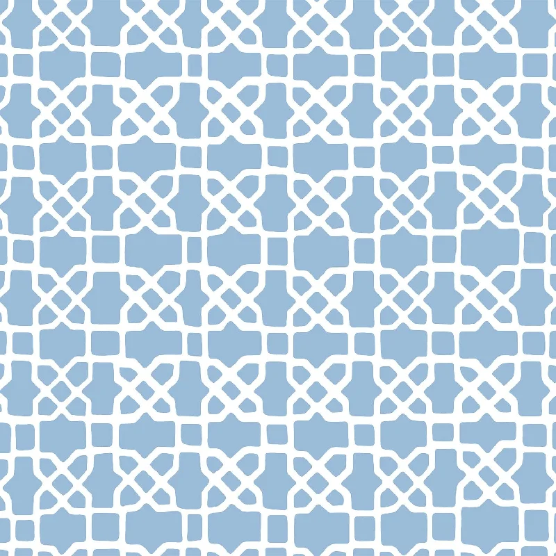 Soft and Fluffy Pillows for Bedroom ComfortCitadel Light Indigo Wallpaper