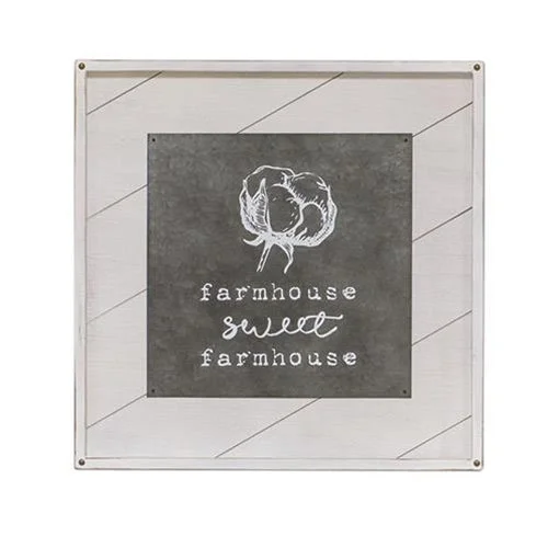 Twin - size bed skirts for a single bedFarmhouse Sweet Farmhouse Wall Art