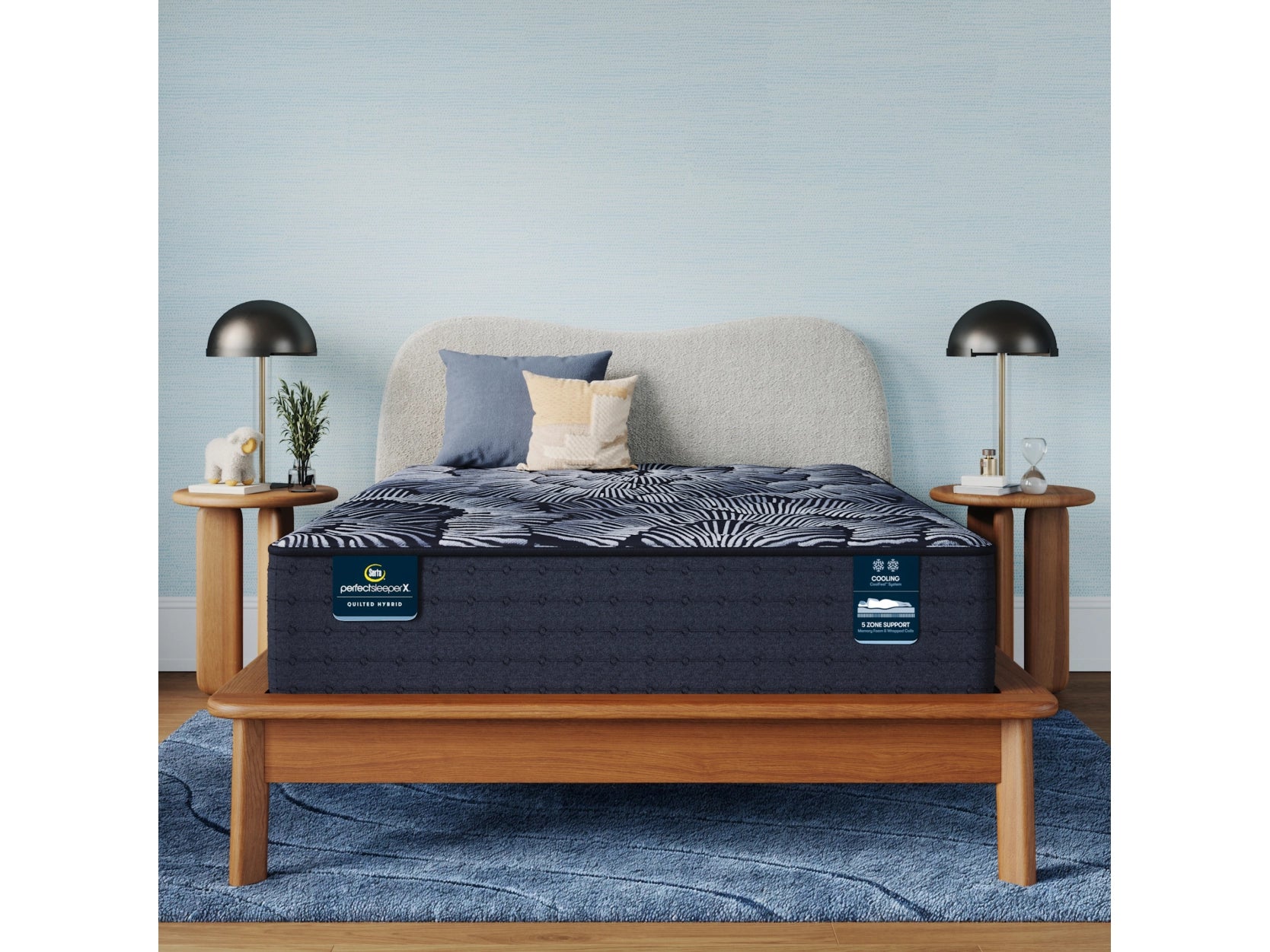 Queen - size mattresses for couples and standard bedroomsSerta Perfect Sleeper X Excelled Plush Full Mattress
