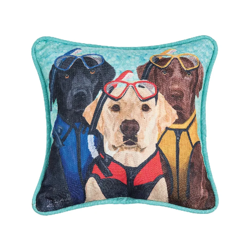 Down Alternative Pillows for Ethical ChoicesSnorkle Dog Mini Pillow