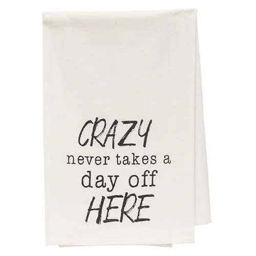 Checkered bed skirts for a classic patternCrazy Never Takes A Day Off Here Dish Towel Checkered bed skirts for a classic patternCrazy Never Takes A Day Off Here Dish Towel