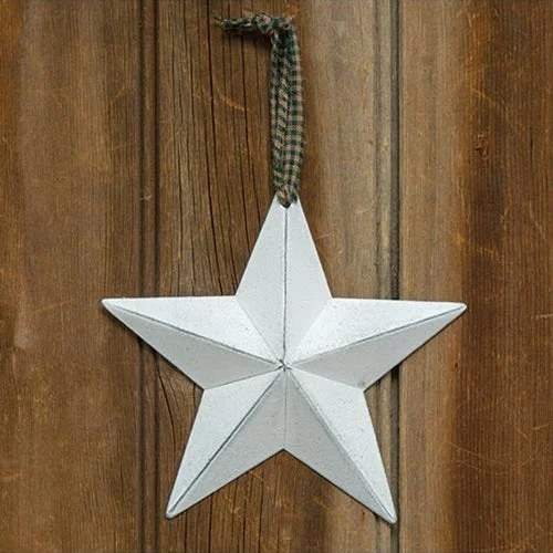 Full - size bed skirts with a gathered fabricFarmhouse White Barn Star 5"