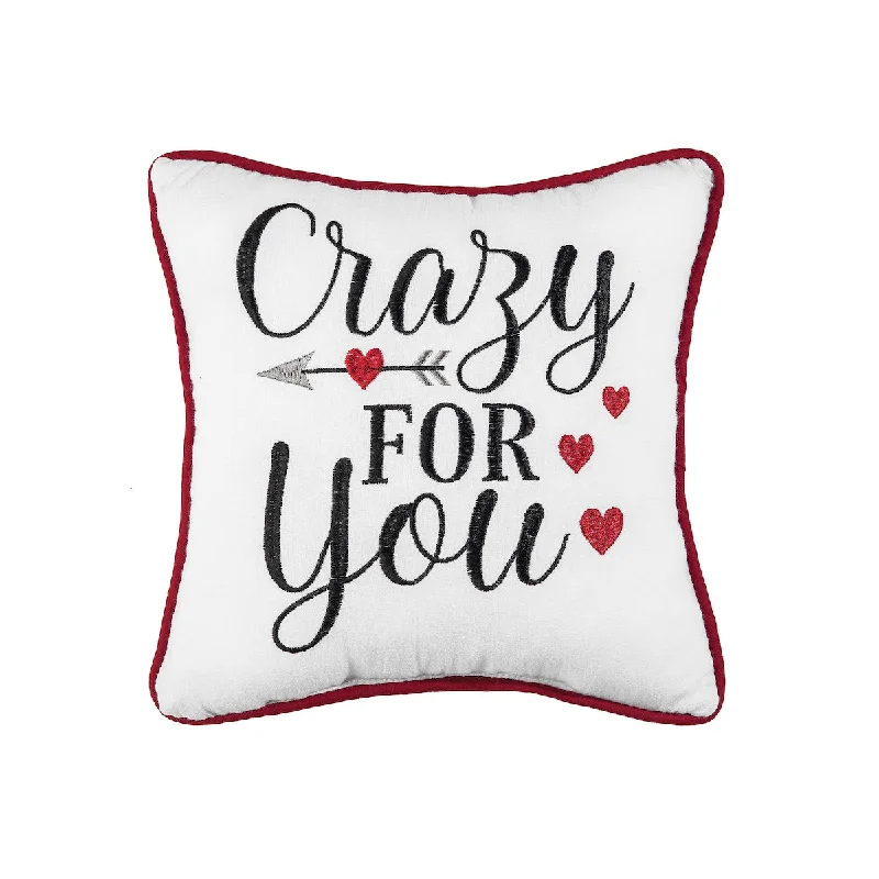 Travel Pillows for Long JourneysCrazy For You Mini Pillow