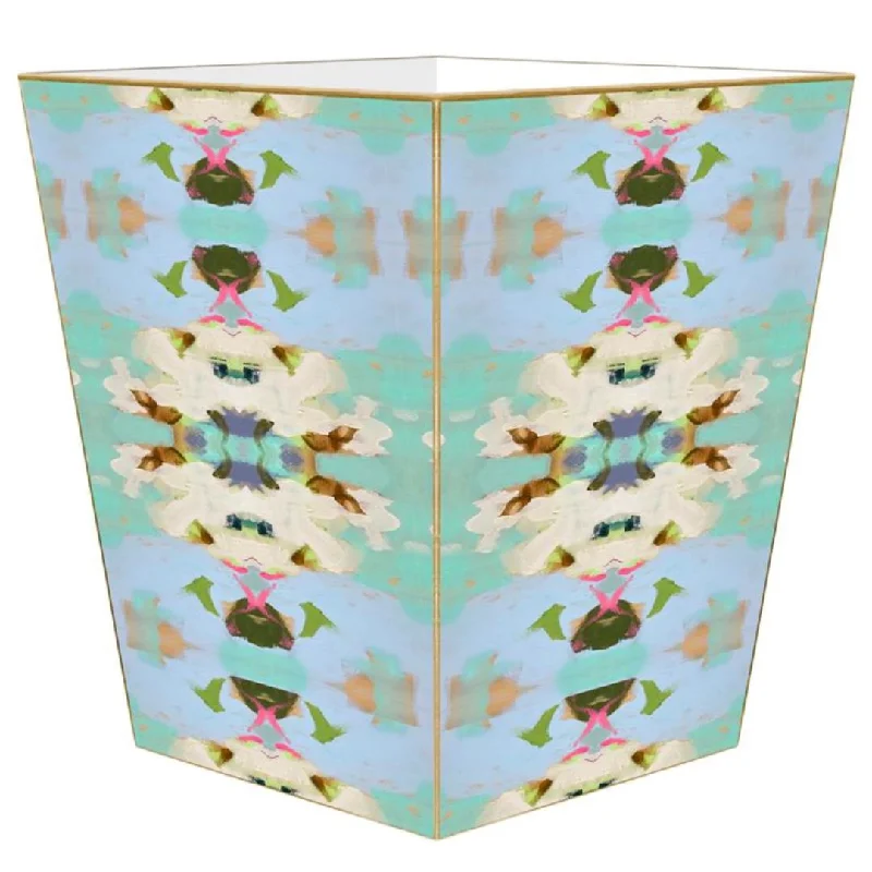 Duck down duvets for a more budget - friendly yet cozy optionSummer Garden Light Blue Waste Basket