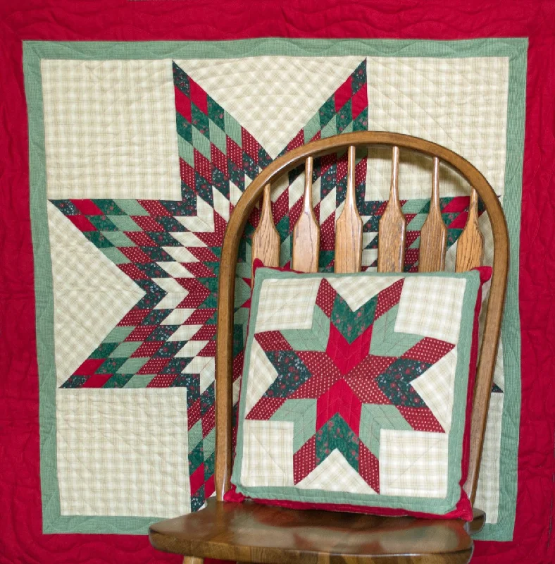 Firm Pillows for Side SleepersChristmas Lone Star Toss Pillow