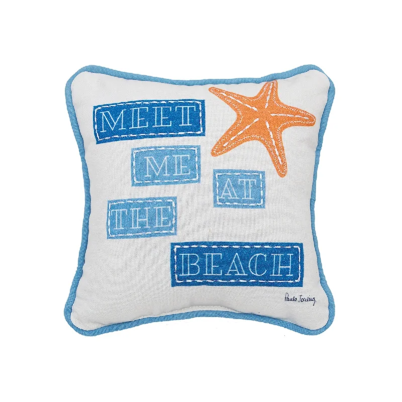 Decorative Pillows for Living Room MakeoverStarfish At the Beach Mini Pillow