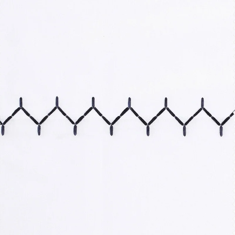 Memory Foam Pillows for Neck SupportStitched Ink Organic Sheet Swatch