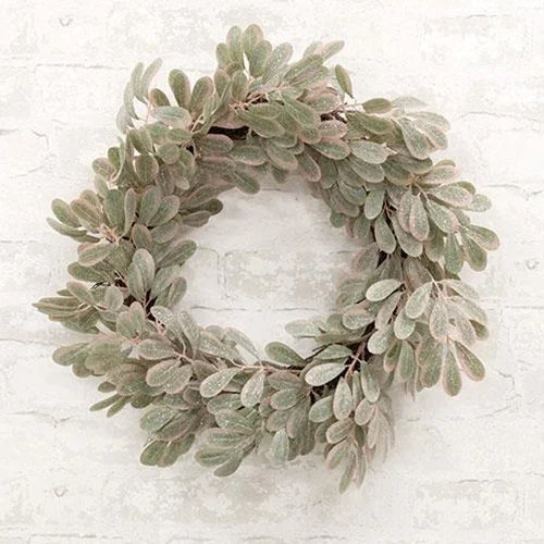 Bed skirts with a tropical print for a vacation - inspired feelSparkle Holiday Mistletoe Twig Wreath