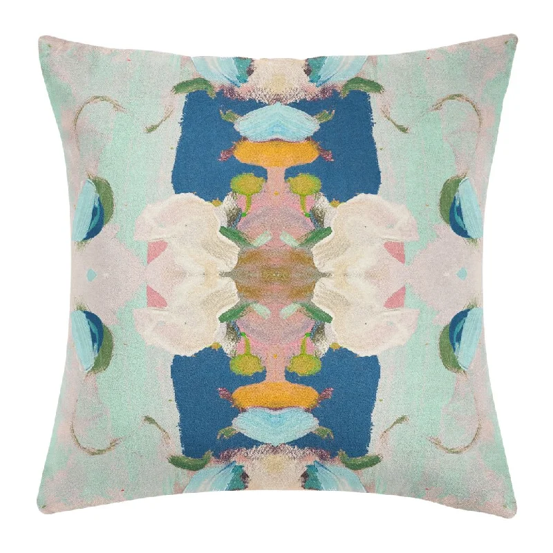 Memory - foam - infused duvets for added body - contouring comfortMonet’s Garden Navy 22x22 Pillow Memory - foam - infused duvets for added body - contouring comfortMonet’s Garden Navy 22x22 Pillow