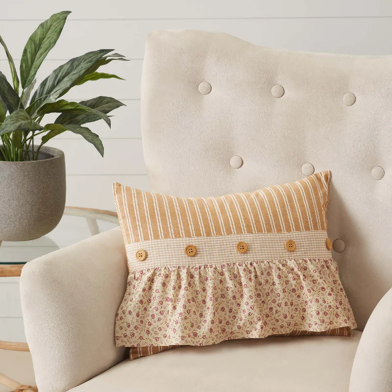 Bolster Pillows for Sofa DecorationCammie Ruffled Pillow