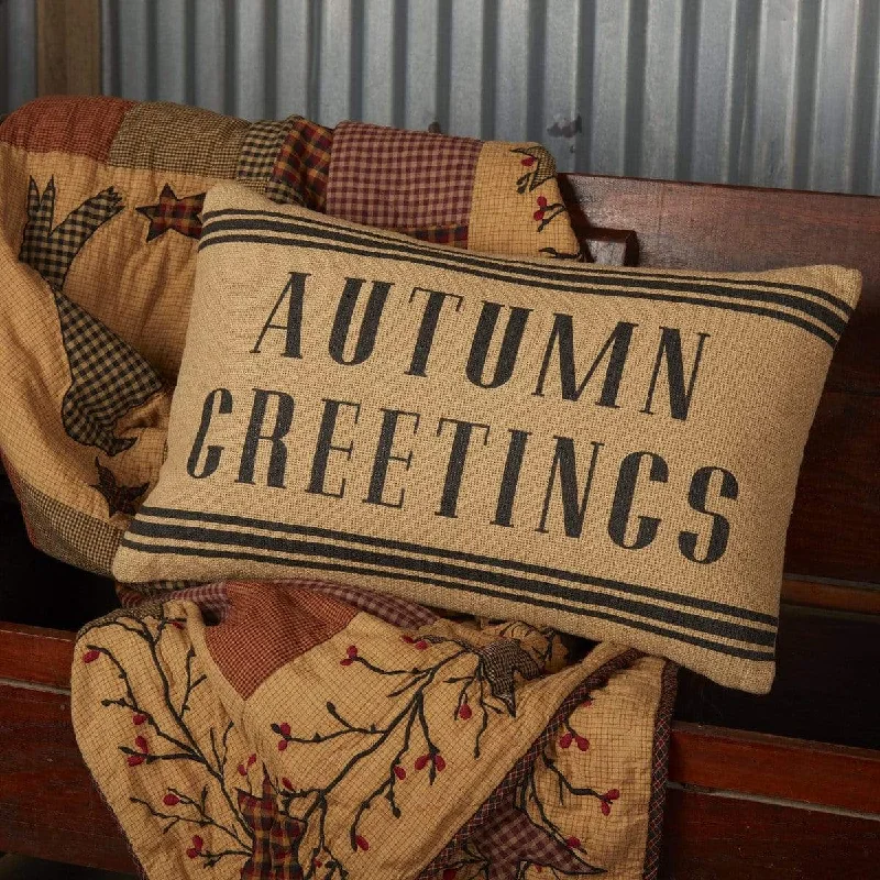 Back Support Pillows for Office ChairsHeritage Farms Autumn Greetings Pillow