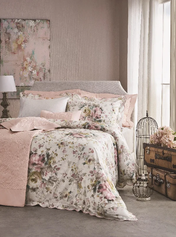 Memory - foam - infused duvets for added body - contouring comfortValeron® Clarette 100% Cotton Luxury Duvet Cover Set Memory - foam - infused duvets for added body - contouring comfortValeron® Clarette 100% Cotton Luxury Duvet Cover Set