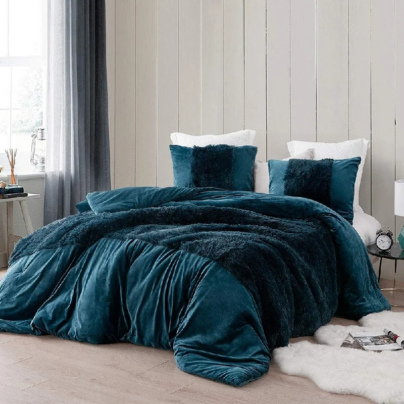 Full - size comforters suitable for full - sized beds in guest rooms or small bedroomsAre You Kidding - Coma Inducer® Oversized Comforter - Nightfall Navy