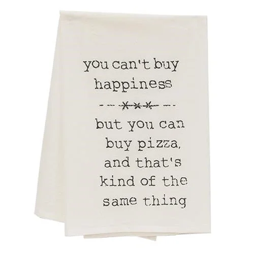 Bed skirts with a country - style patternYou Can't Buy Happiness Dish Towel