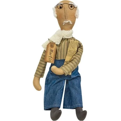 Cotton bed skirts for a soft and breathable lookGrandpa Martin Doll