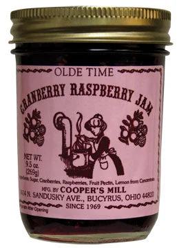 Bed skirts with a soft fleece lining for added comfortCranberry Raspberry Jam 9 oz