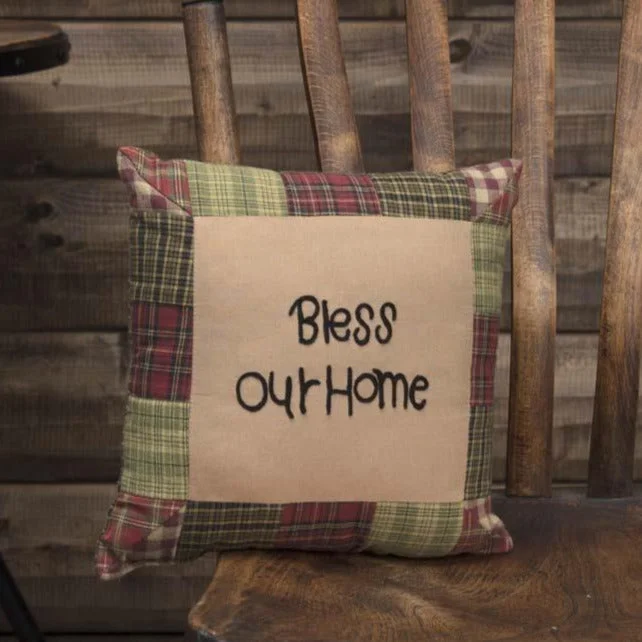 Pregnancy Pillows for Expectant MothersTea Cabin "Bless Our Home" Pillow