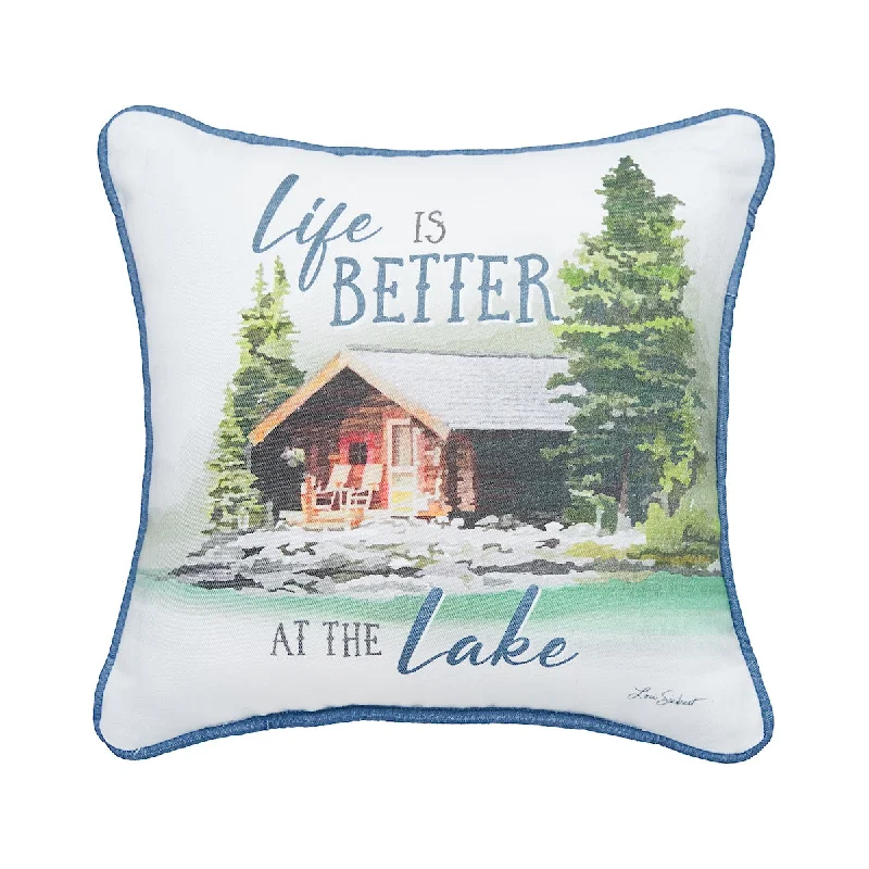 Orthopedic Pillows for Back Pain ReliefLife Is Better At The Lake Mini Pillow