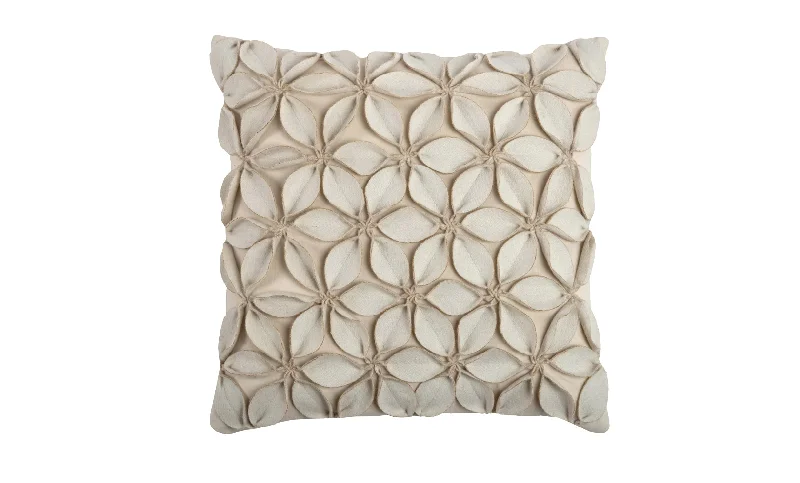 Wool - filled mattresses for natural insulation and moisture - wickingPosey Applique Pillow Wool - filled mattresses for natural insulation and moisture - wickingPosey Applique Pillow
