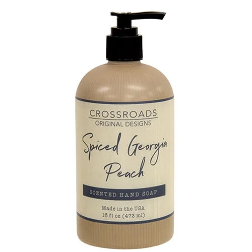 Bed skirts with a modern art - inspired printSpiced Georgia Peach Hand Soap, 16oz