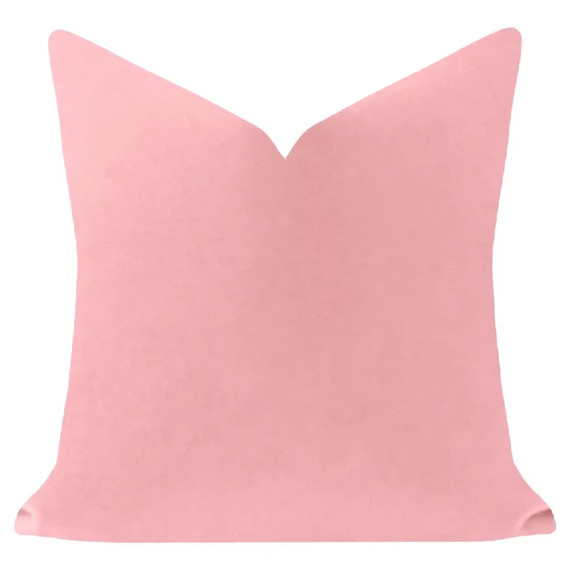 King - size duvets to perfectly fit large king - sized bedsBlush Pink 22x22 Solid Velvet Pillow King - size duvets to perfectly fit large king - sized bedsBlush Pink 22x22 Solid Velvet Pillow