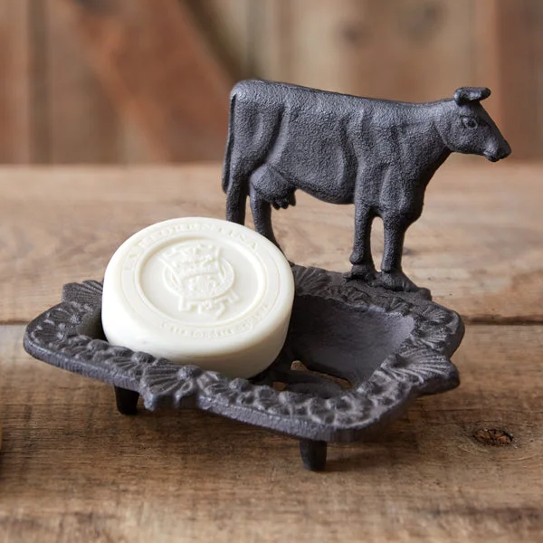 Twin - size bed skirts for a single bedCast Iron Cow Soap Dish