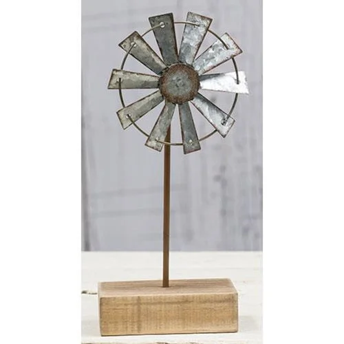 Bed skirts with a retro - style patternWindmill Finial - 9"