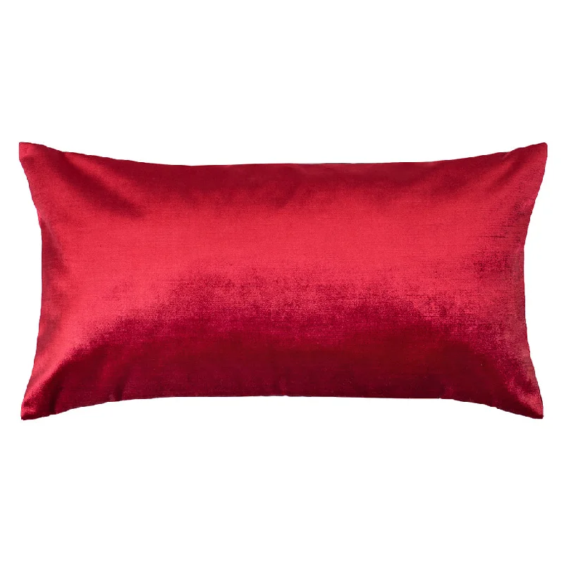 Round Pillows for Boho-Style InteriorsThe Ruby Velvet Throw Pillow