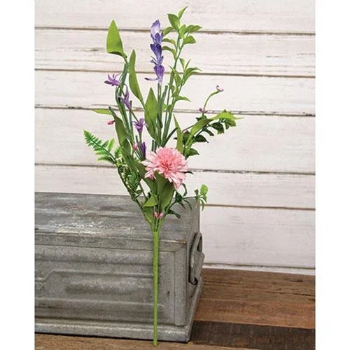Bed skirts in pastel shades for a delicate lookPink Chrysanthemum & Iris Pick