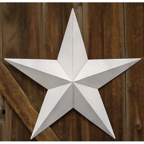 Bed skirts with a tie - back design for adjustabilityFarmhouse White Barn Star 24"