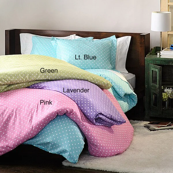 Back Support Pillows for Office ChairsExpressions Polka Dot Duvet Cover Set