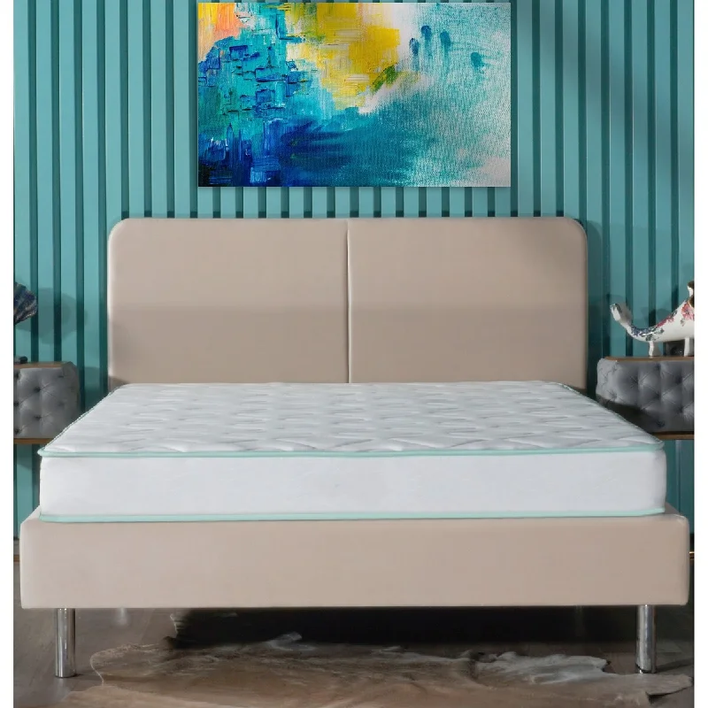 Gel - infused memory foam mattresses for cooler sleepTwin Size- 6" Medium Innerspring Hybrid Mattress Gel - infused memory foam mattresses for cooler sleepTwin Size- 6" Medium Innerspring Hybrid Mattress