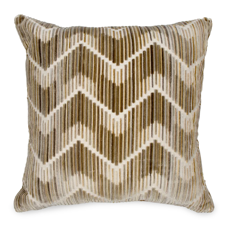 Cooling Pillows for Hot SleepersVelvet Zigzag Pillow
