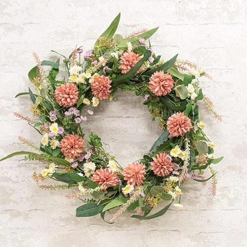 Bed skirts with a mermaid - themed printFloral Flair Wreath