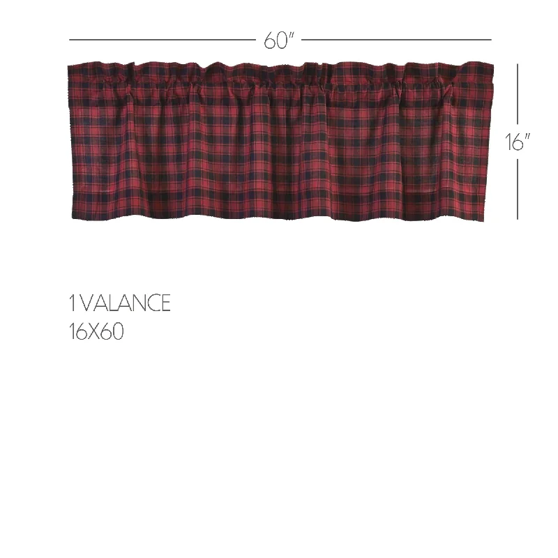 Bed skirts with a modern minimalist designCumberland Valance 16x60