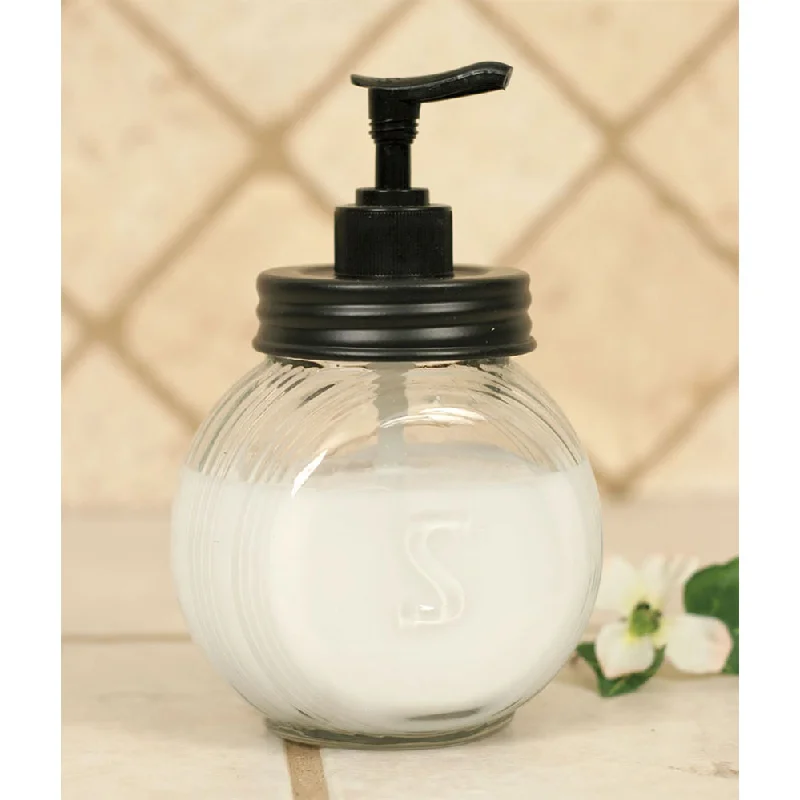 Bed skirts with a beach - themed printSellers Soap Dispenser