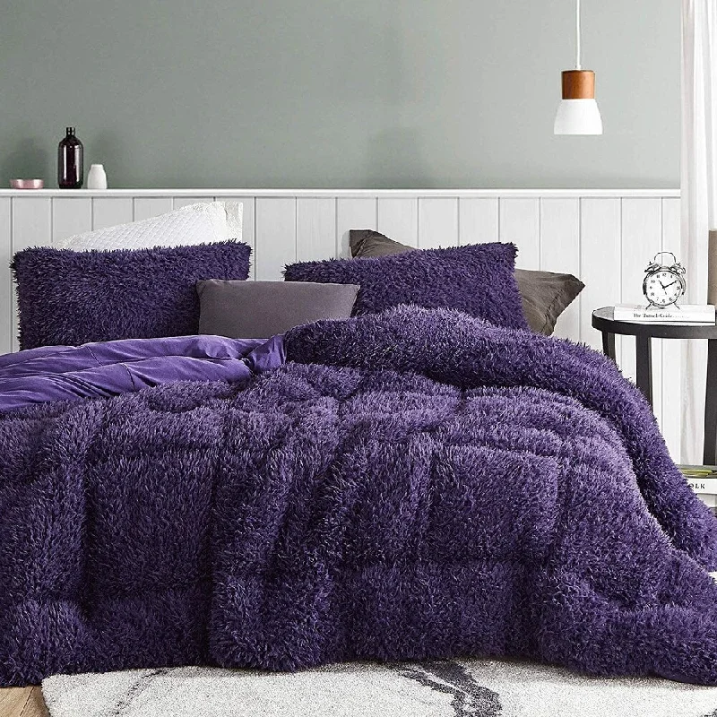 Cotton - filled comforters for a breathable and natural sleep experienceQueen of Sleep - Coma Inducerv Oversized Comforter - Purple Reign
