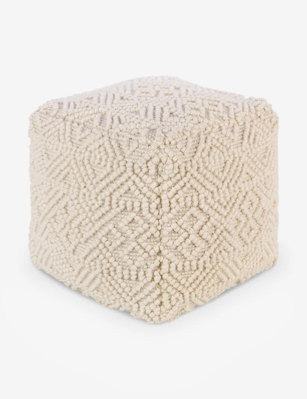 Adjustable Pillows for Customized ComfortFlorence Square Pouf