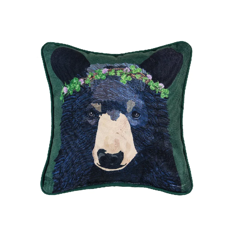 Decorative Pillows for Living Room MakeoverClover Bear Mini Pillow