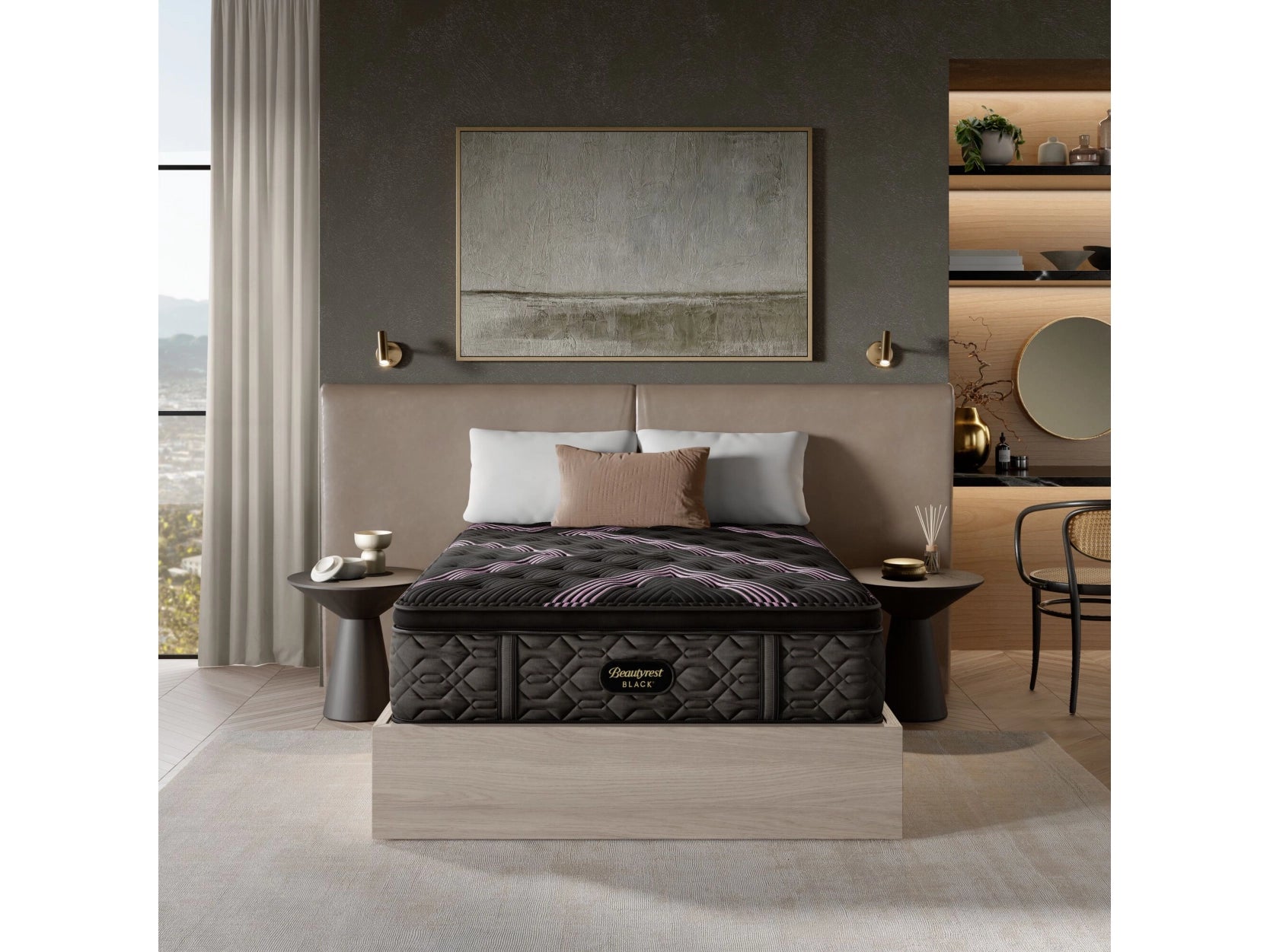 Polyester - foam mattresses for budget - friendly optionsBeautyrest Black Series Two Medium Pillow Top Twin XL Mattress