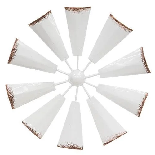 Bed skirts with a tie - back design for adjustabilityShabby Chic Metal Hanging Windmill 8.25" Bed skirts with a tie - back design for adjustabilityShabby Chic Metal Hanging Windmill 8.25"